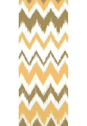 Chevron Ikat Guest Towels Party Disposable Tableware and Supply, Cream, Paper, 2 Ply, 8" x 4", Pack of 16.
