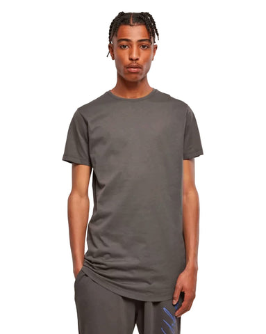 Urban Classics Men's Shaped Long Tee Camiseta, Darkshadow, M