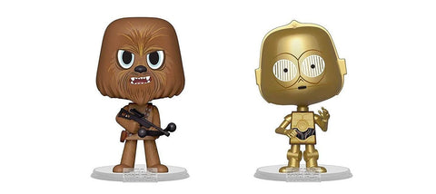Funko Vynl: Star Wars - Chewbacca & C-3PO Toy, Multicolor