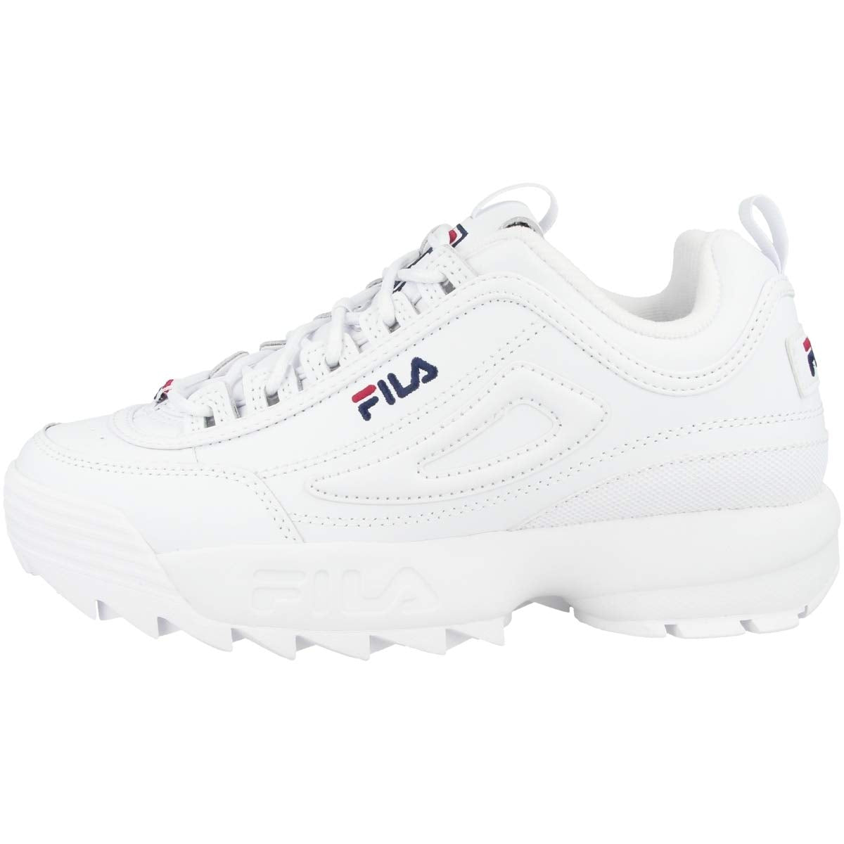 FILA Disruptor men Menâ€™s Sneaker, white (White), 9.5 UK
