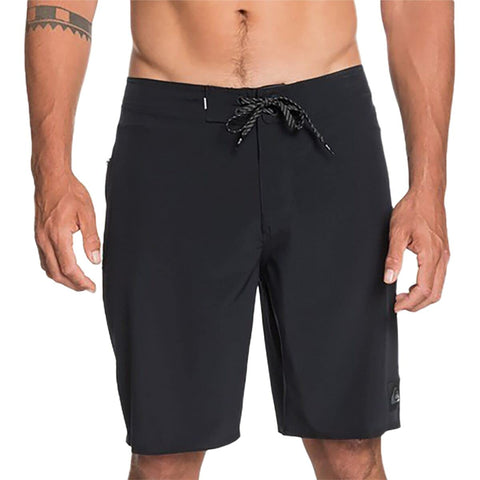 Quiksilver Men's Standard Highline Kaimana Boardshort Swim Trunk, Black 20, 30