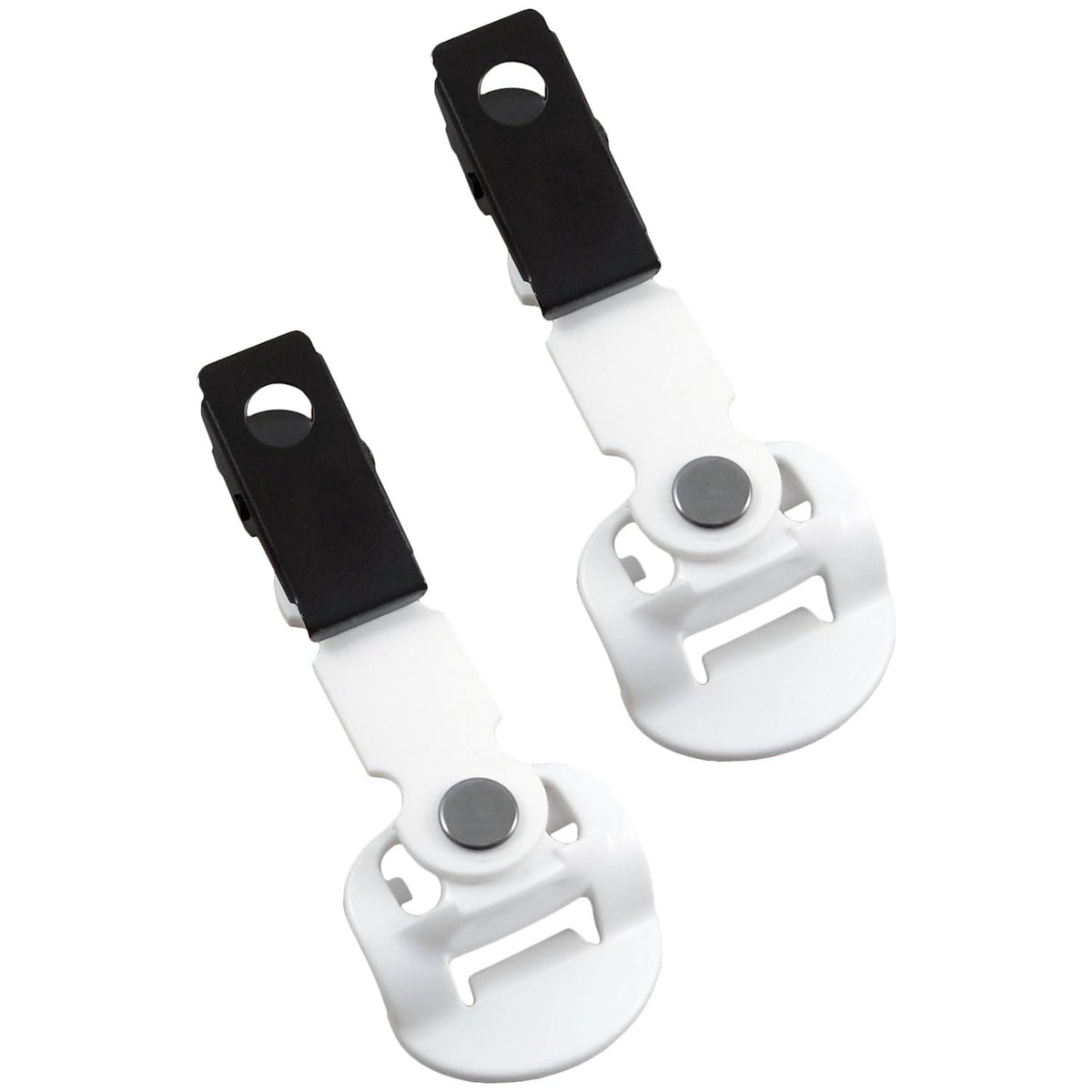White Universal Clip for Vocera Communications Badge B3000. 230-01985 (2 Pack)
