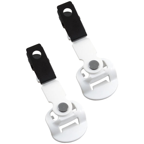White Universal Clip for Vocera Communications Badge B3000. 230-01985 (2 Pack)