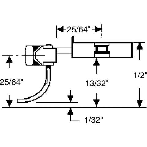 HO Multi-Purpose Coupler, 25/64" Overset (2pr)