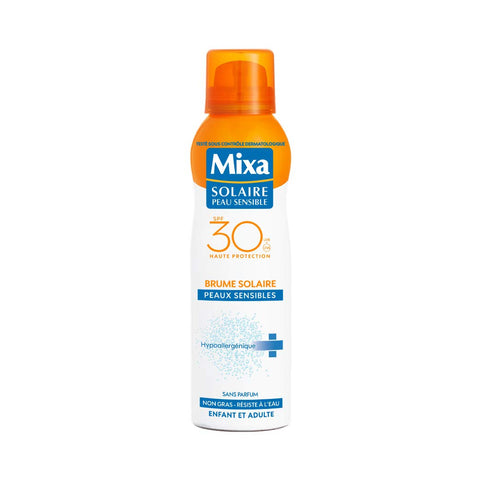 MIXA - Brume Solaire - Protection renforcÃƒÆ’Ã†â€™Ãƒâ€ Ã¢â‚¬â„¢ÃƒÆ’Ã¢â‚¬Â ÃƒÂ¢Ã¢â€šÂ¬Ã¢â€žÂ¢ÃƒÆ’Ã†â€™ÃƒÂ¢Ã¢â€šÂ¬Ã…Â¡ÃƒÆ’Ã¢â‚¬Å¡Ãƒâ€šÃ‚Â©e SPF 30 Peau sensible - 200ml