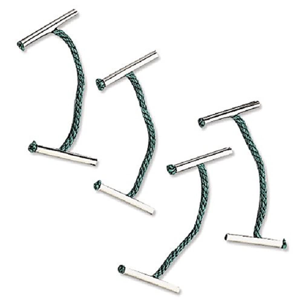 Q-Connect Metal Treasury Tag, 51 mm, Pack of 100, Green