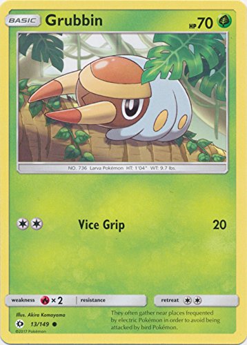 Pokemon - Grubbin - 13/149 - Common