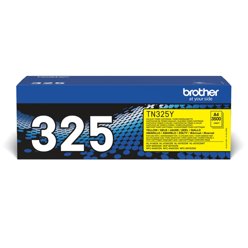 Brother Original TN325Y Yellow Toner
