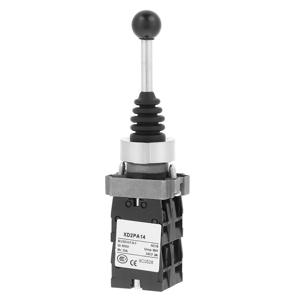 XD2PA14 Joystick Switch Joystick interruptor 4 Position Joystick Switch AC 380V DC 220V 4NO 4 Position Latching Cross Switch Monolever Joystick Switch