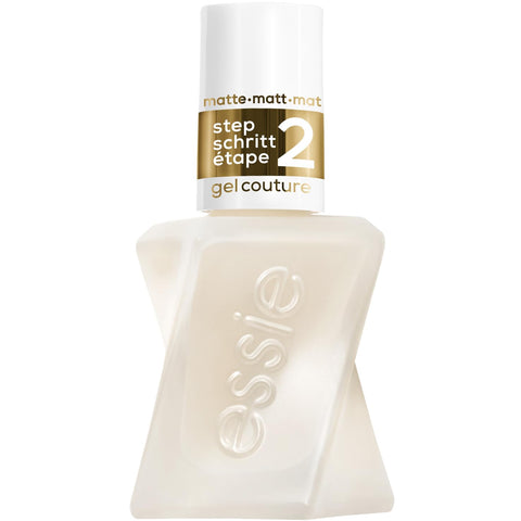 Essie Gel-Like Nail Polish, Lasts Up To 15 Days, With Flex.e Gel Technology, No Chipping, Glass-Like Shine, Vegan Formula, Gel Couture, Matte Top Coat, 13.5 ml