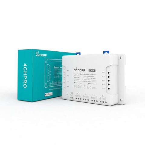 4 Channel WiFi and 433Mhz Connected Switch - Sonoff