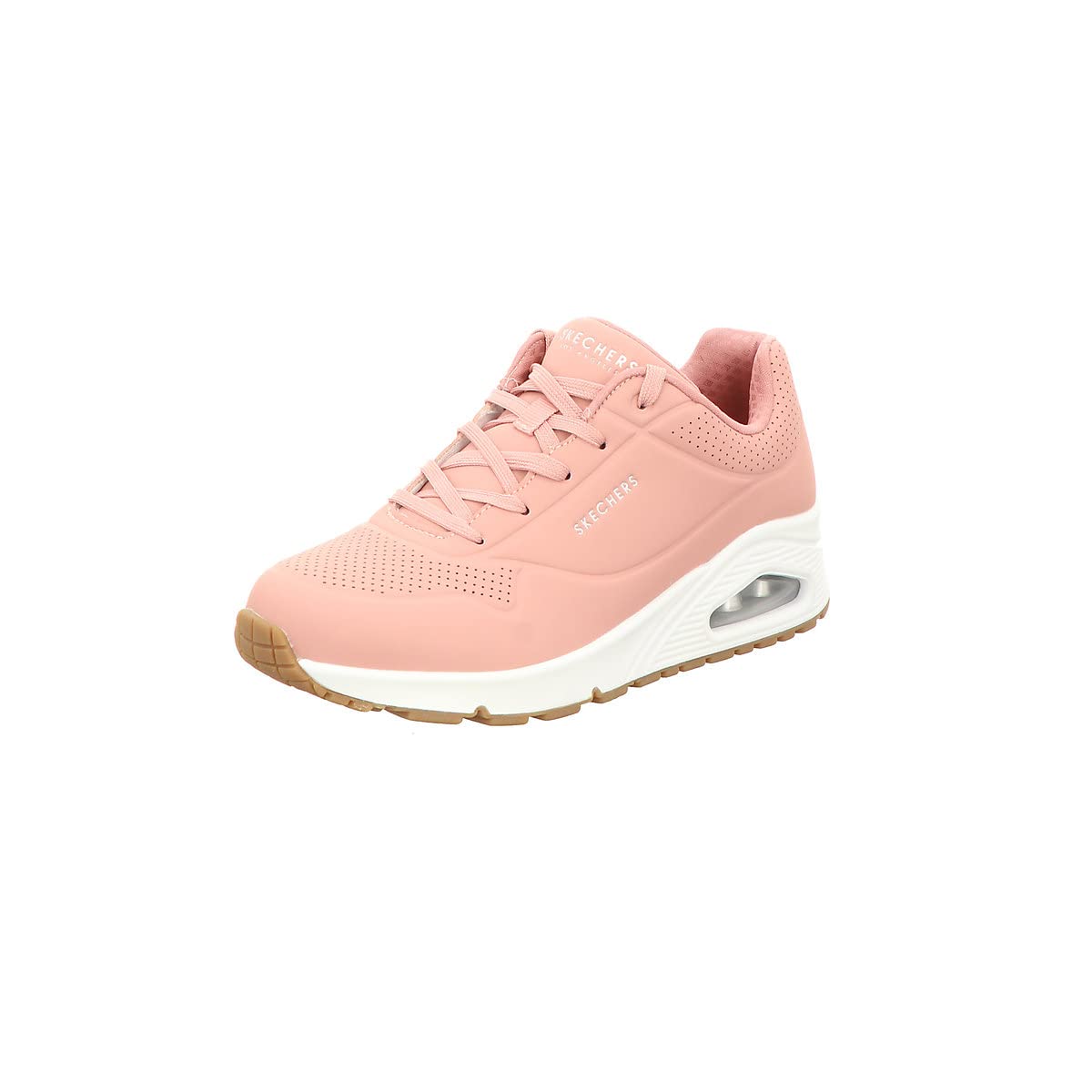 Skechers Women's Uno-Stand on Air Sneaker, Rose, 8.5