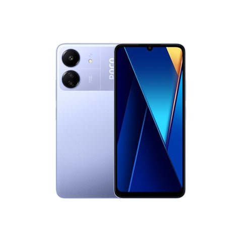 Poco C65 4G LTE GSM (256GB + 8GB) 50MP Triple Camera 6.74" Octa Core (Tmobile Mint Tello Global) Global Unlocked + (w/Fast 33w Car Charger) (Purple Global ROM)
