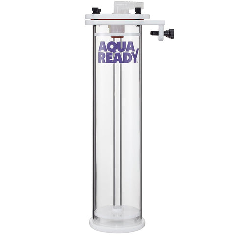 AquaReady FR-SE Hang On Back Media Reactor for Saltwater and Freshwater Aquarium Filtration, Includes Adjustable Inlet and Outlet Fittings, Efficient Up-Flow Design, Low Profile Mounting