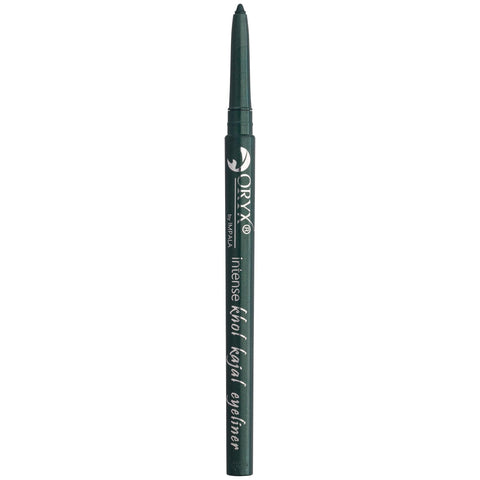 IMPALA | Oryx Khol Kajal Eye Pencil Smoky Green Blackened 01 | Waterproof Eyeliner | Precise Finish Eye Liner | Creamy and Easy to Apply | Intense, Long-Lasting, and Water-Resistant Color