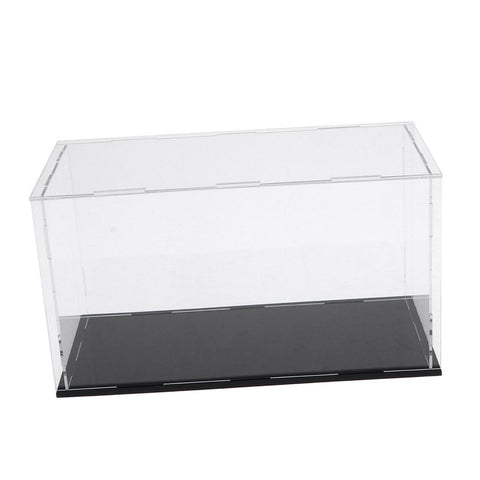 Model Figure Display Case Storage Box Showcase Model Cars Organization Clear Acrylic Display Box Case for Miniature Figurines Vehicles Model