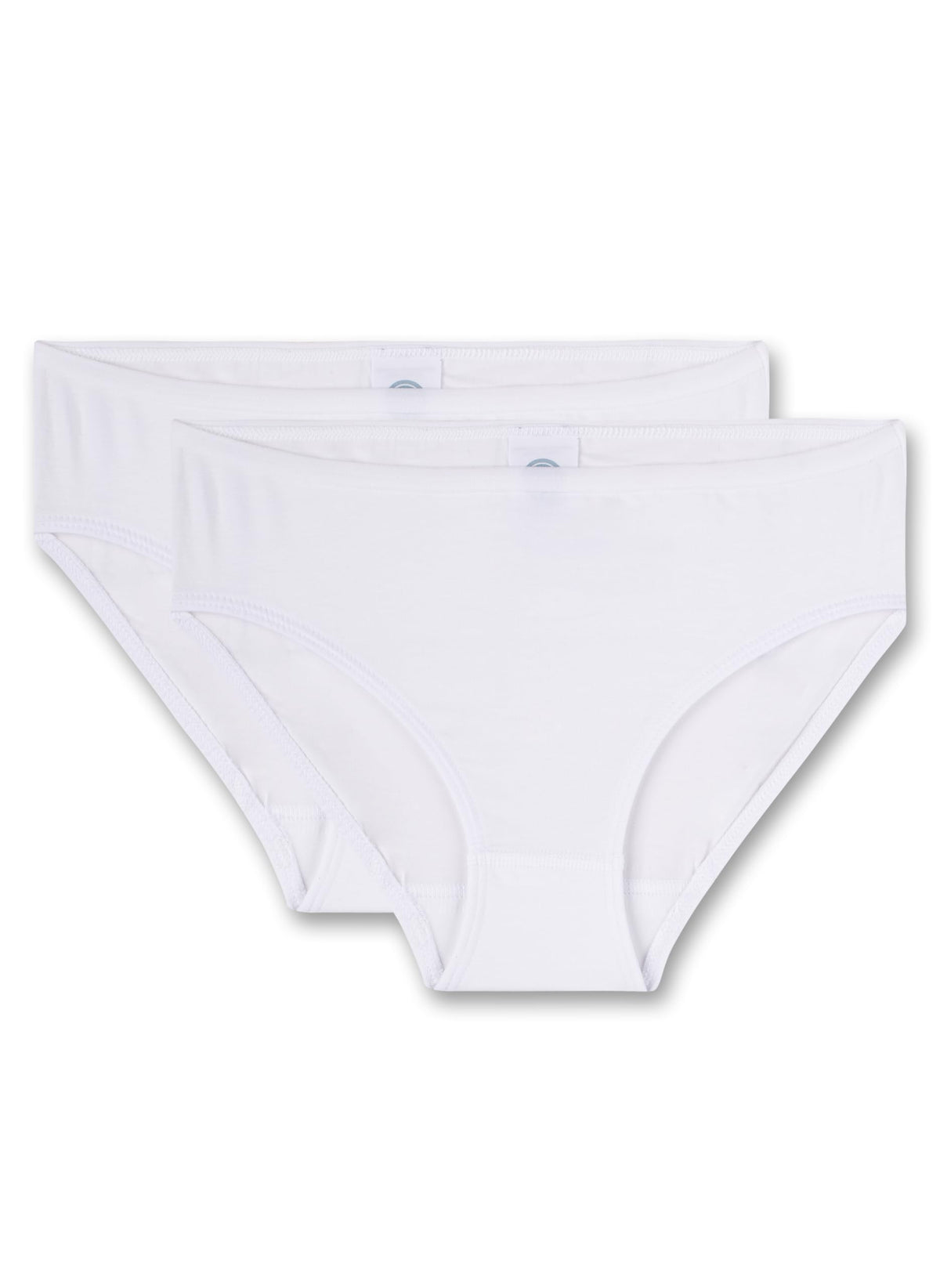 Sanetta Girls' 344836 Panties, White (White 10), 14 Years (Pack of 2)