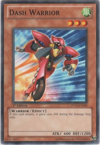 Yu-Gi-Oh! - Dash Warrior (DP10-EN008) - Duelist Pack 10: Yusei Fudo 3-1st Edition - Common