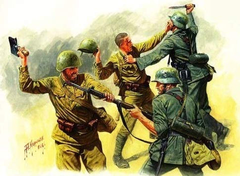 BUNDLE LOT of EASTERN FRONT SERIES 3 PLASTIC KITS 1/35 MASTER BOX