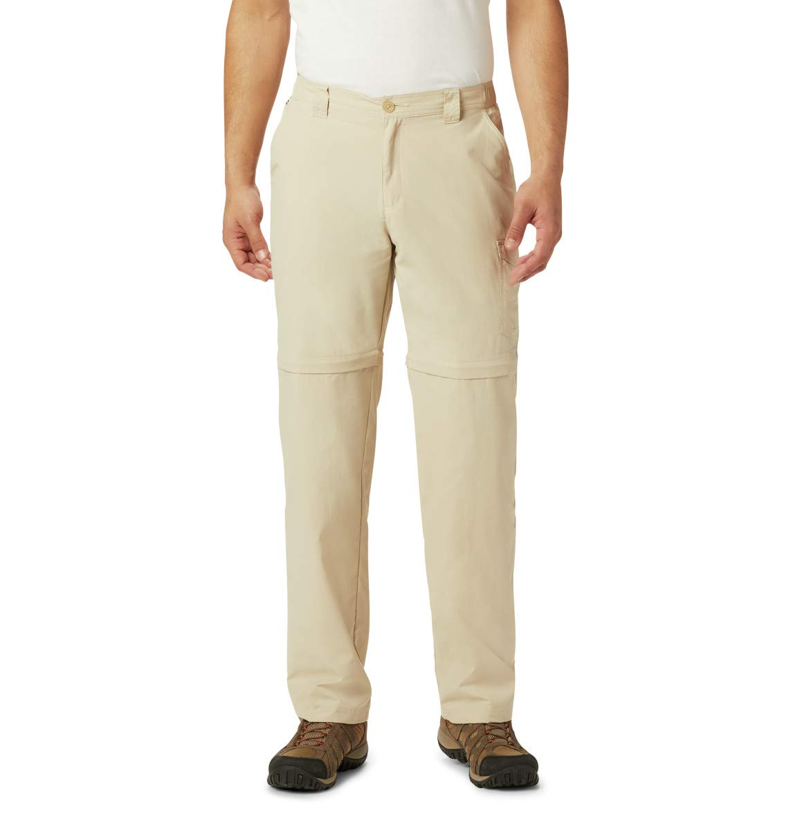 Columbia MenÃ¢â‚¬â„¢s PFG Blood and GutsÃ¢â€žÂ¢ III Convertible Pant , Fossil, 44 x 34