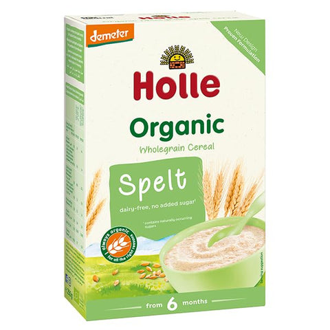 Holle Organic Wholegrain Cereal Spelt, pack of 6
