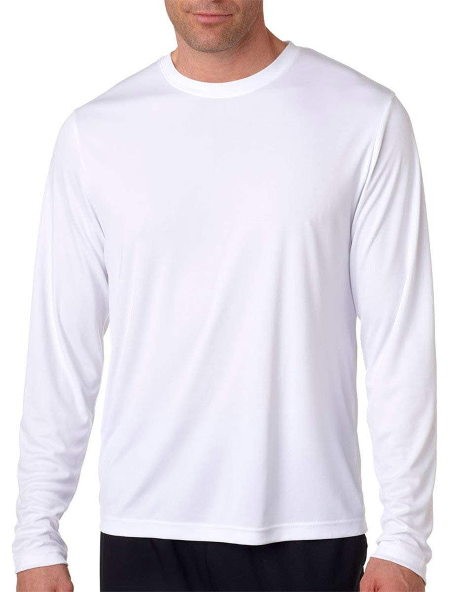 Hanes Cool DRI Performance Men's Long-Sleeve T-Shirt 2Pk