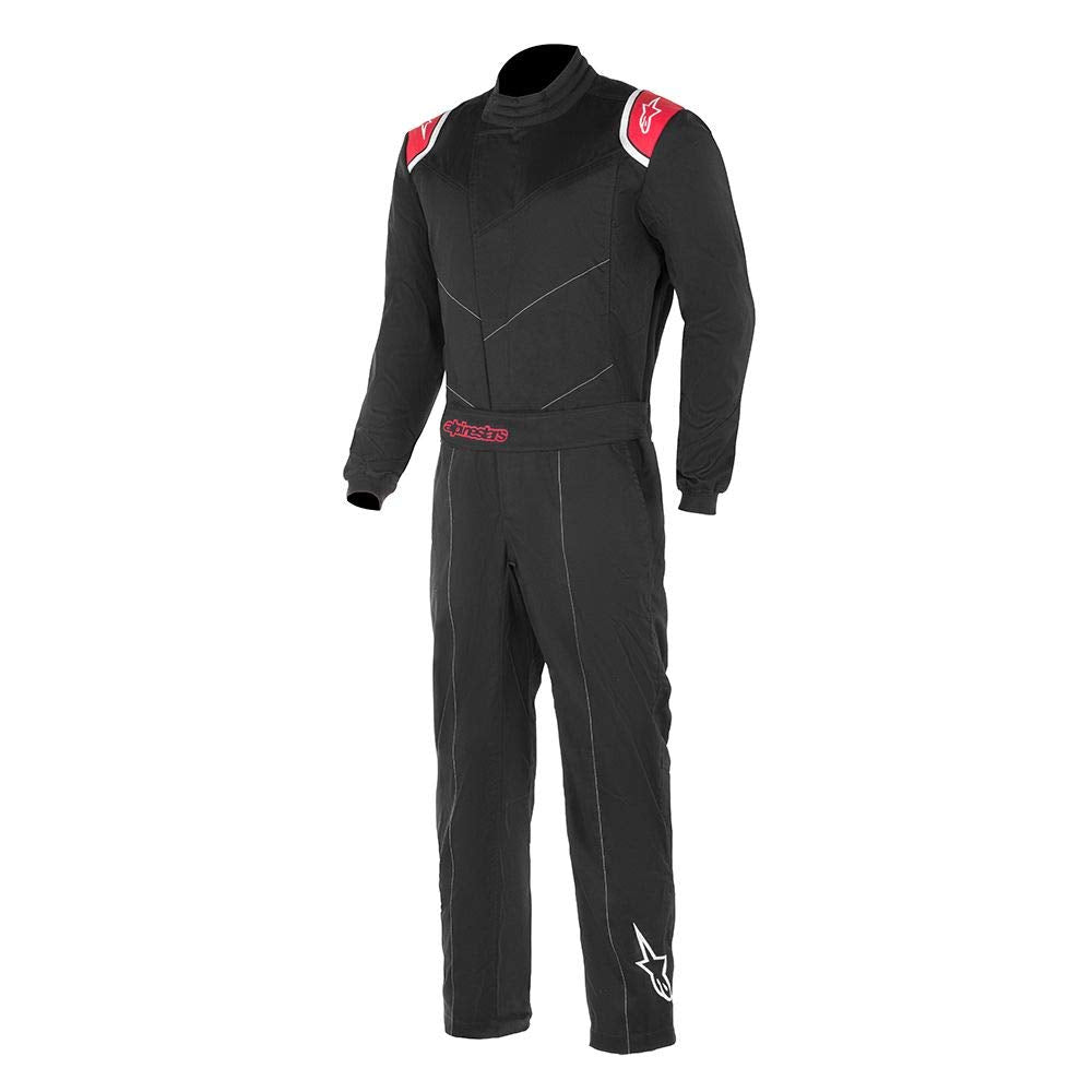 Alpinestars 3357019-13-XXL: Universal Driving Suit Black/Red 2X