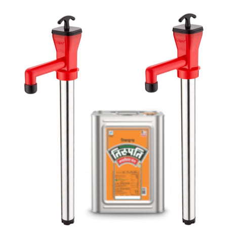 Liger 2 Oil Dispenser Pump for 15 kg tin Your Liquid Transfer Pump can Transfer Your Liquid Without Hardwork, Oil Transfer Pump Fuel kit so Not Worry About spillage and Splatter in Your Kitchen