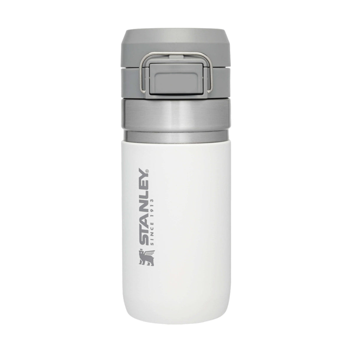 Stanley Quick Flip Stainless Steel Water Bottle 0.47L - Keeps Cold For 7 Hours - Leakproof - BPA-Free Thermal Flask - Dishwasher Safe - Cup Holder Compatible - Polar