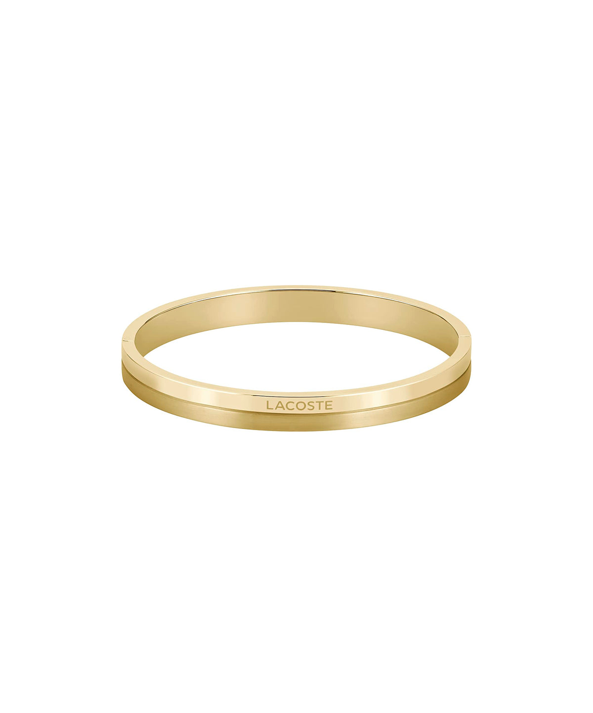Lacoste Women's VIRTUA Collection Bangle Bracelet Yellow gold - 2040203