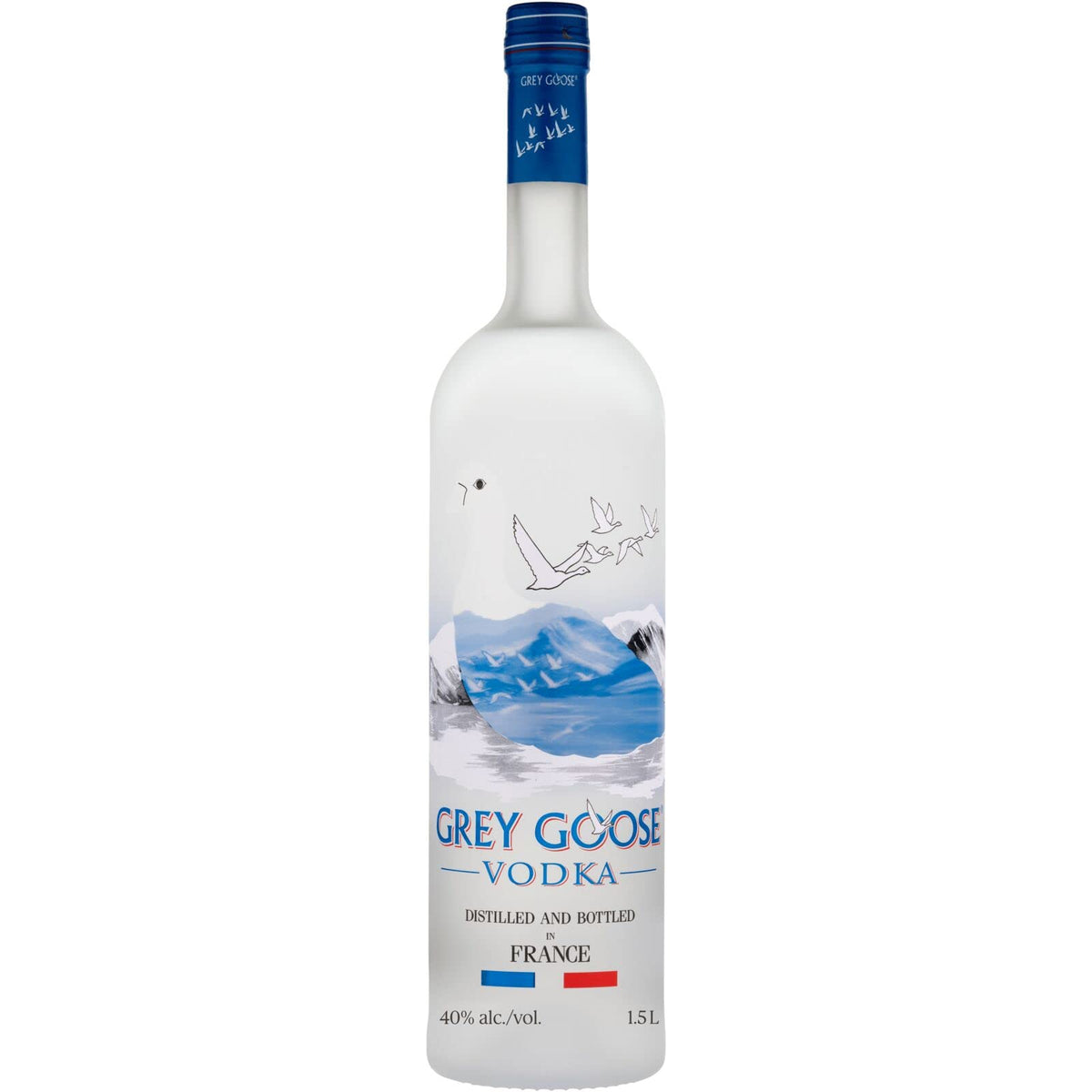 GREY GOOSE Premium French Vodka, 40% ABV, 150cl / 1.5L, Made from The Finest French Single-Origin Wheat & Natural Spring Water