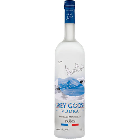 GREY GOOSE Premium French Vodka, 40% ABV, 150cl / 1.5L, Made from The Finest French Single-Origin Wheat & Natural Spring Water