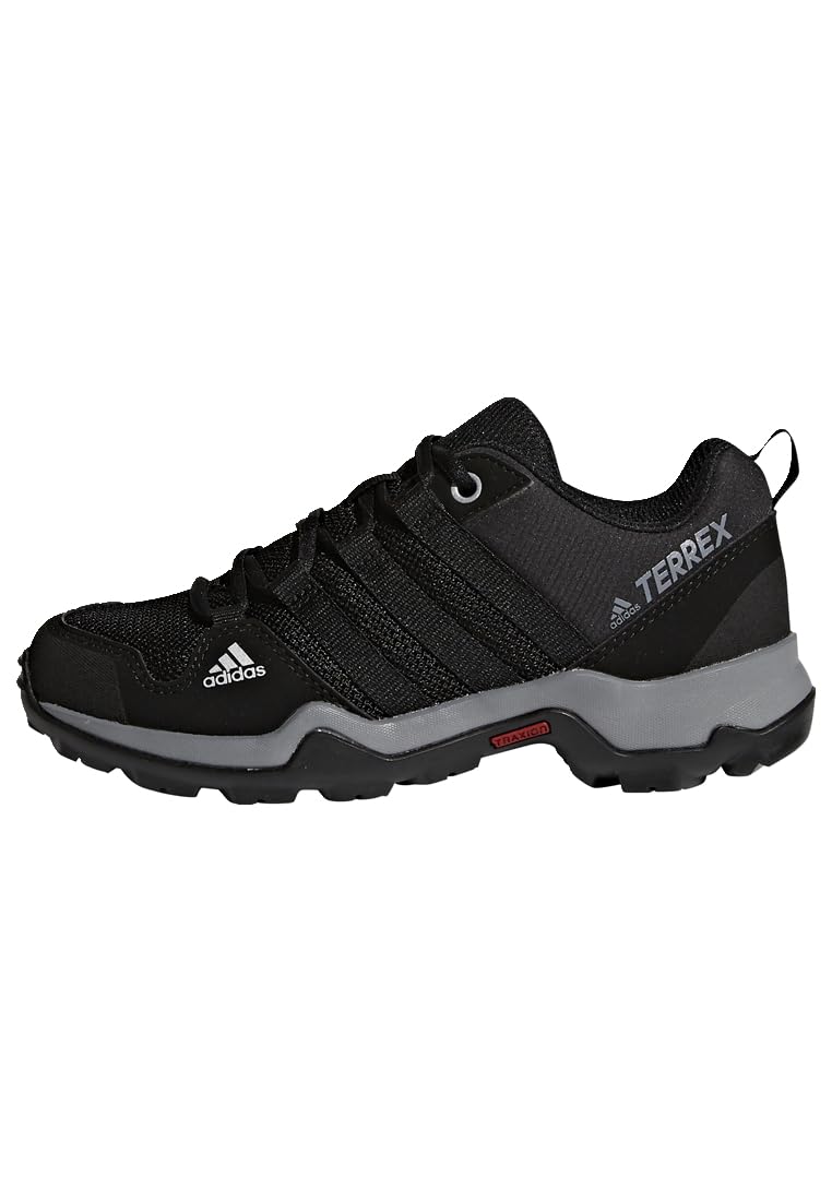 adidas Terrex AX2R Kids Boys Trail Hiking Trainer Shoe Black - UK 4