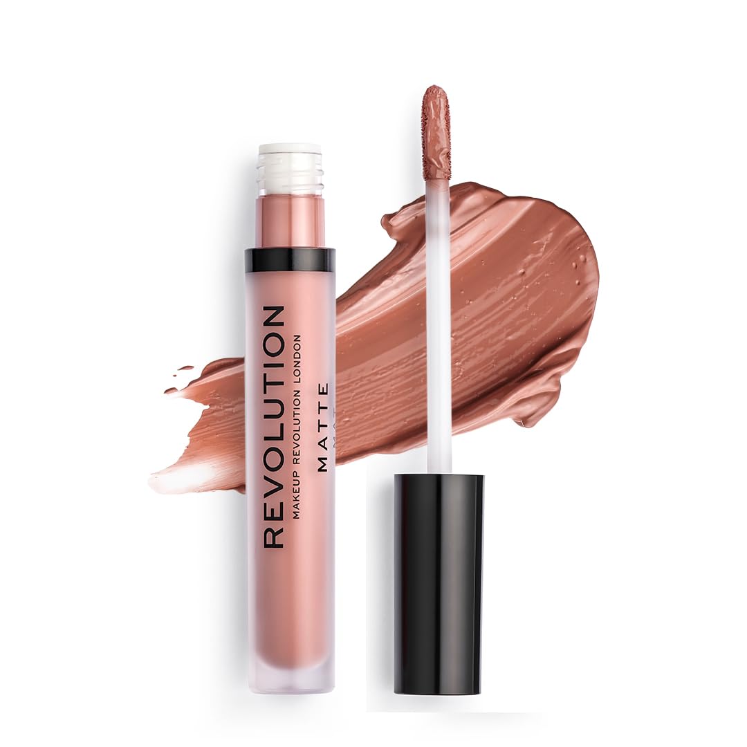 Revolution Beauty London, Matte Lip, Lipgloss, Chauffeur 110, 3ml