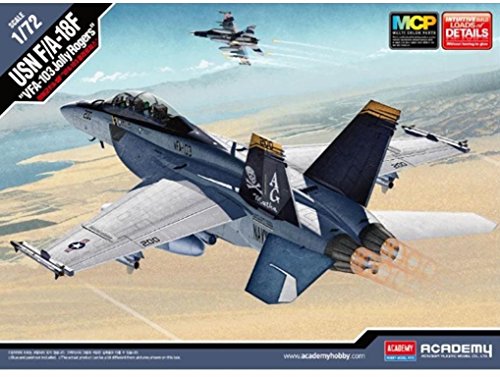 1/72 USN F/A-18F VFA-103 Jolly Rogers #12535 Academy Hobby Kits