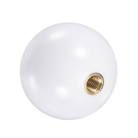 uxcell Joystick Head Rocker Ball Top Handle Arcade Game Replacement White/Yellow