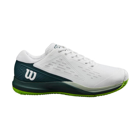 Wilson Men's Tennis Shoe, White Ponderosa Pine Jasmine Green, 12