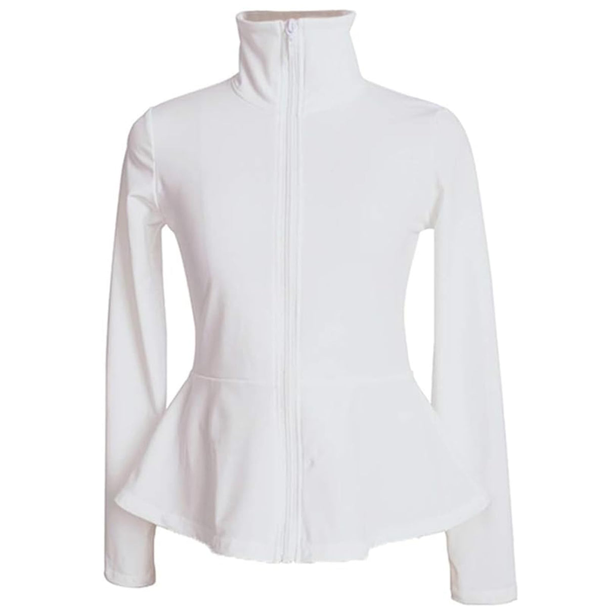 LIUHUO Figure Skating Skirt Girls Jackets White Ice Skating Dress Training Women Teens Competition Outwear