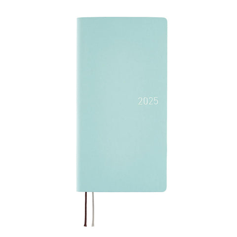 Hobonichi Techo 2025 Weeks [English/Tall and Slim Size/January Start/Planner] Smooth: Vanilla Soda