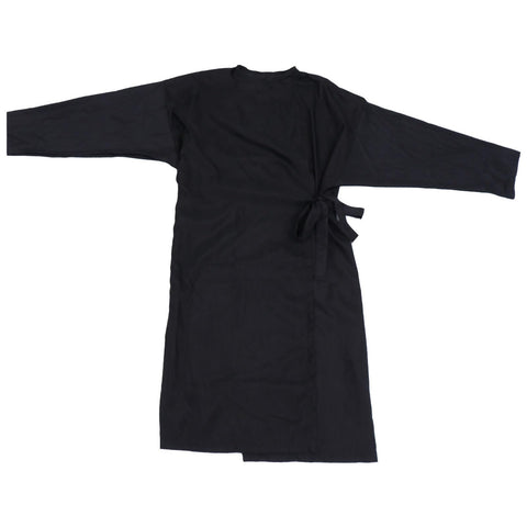 Healeved Barber Cape - Black Waterproof Hairdressing Cape Salon Cape, Hairdressing Gown for Unisex, Hair Cutting Cape for Hair Styling, Cuts and Colours