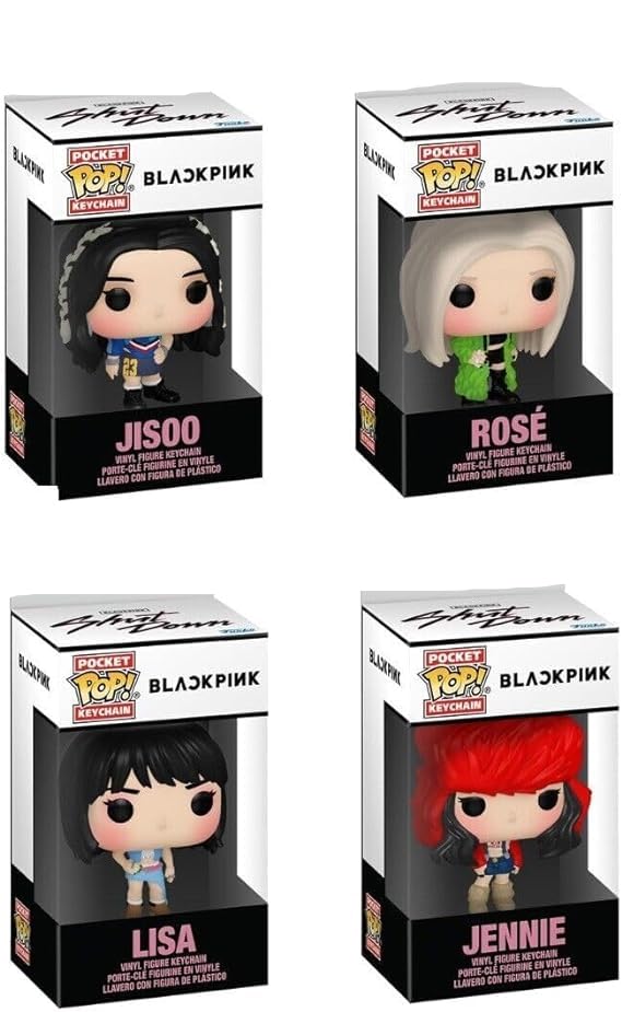 Funko Pop! Keychain: Blackpink Shutdown Bundled Includes Lisa, Jennie, Jisoo and RosÃƒÆ’Ã†â€™Ãƒâ€ Ã¢â‚¬â„¢ÃƒÆ’Ã¢â‚¬Â ÃƒÂ¢Ã¢â€šÂ¬Ã¢â€žÂ¢ÃƒÆ’Ã†â€™ÃƒÂ¢Ã¢â€šÂ¬Ã…Â¡ÃƒÆ’Ã¢â‚¬Å¡Ãƒâ€šÃ‚Â©