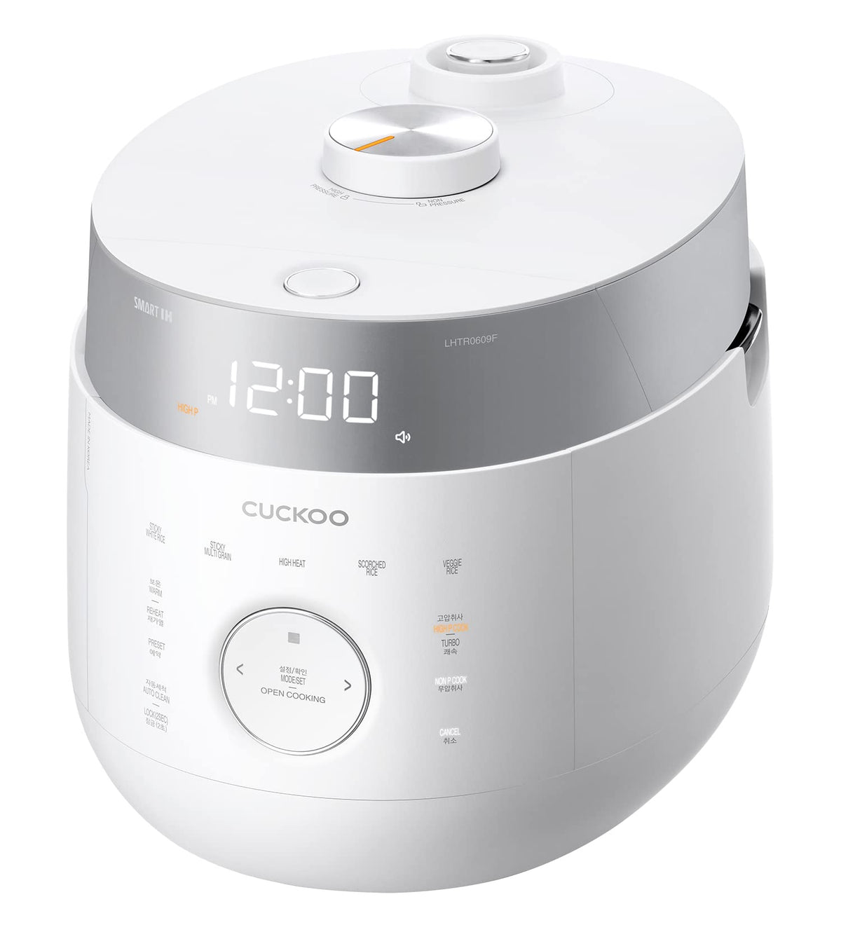 CUCKOO Rice Cooker 1.08L CRP-LHTR0609F Pressure Induction White 6 Cups
