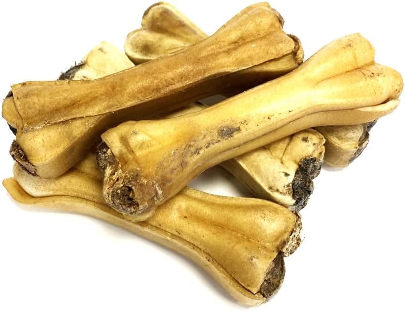 Tripe Filled Bones x 5 Natural Rawhide Dog Treats Chews LOD3