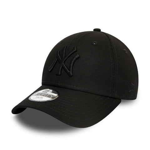 New Era New York Yankees 9forty Adjustable Kids Cap League Essential Black/Black - Youth