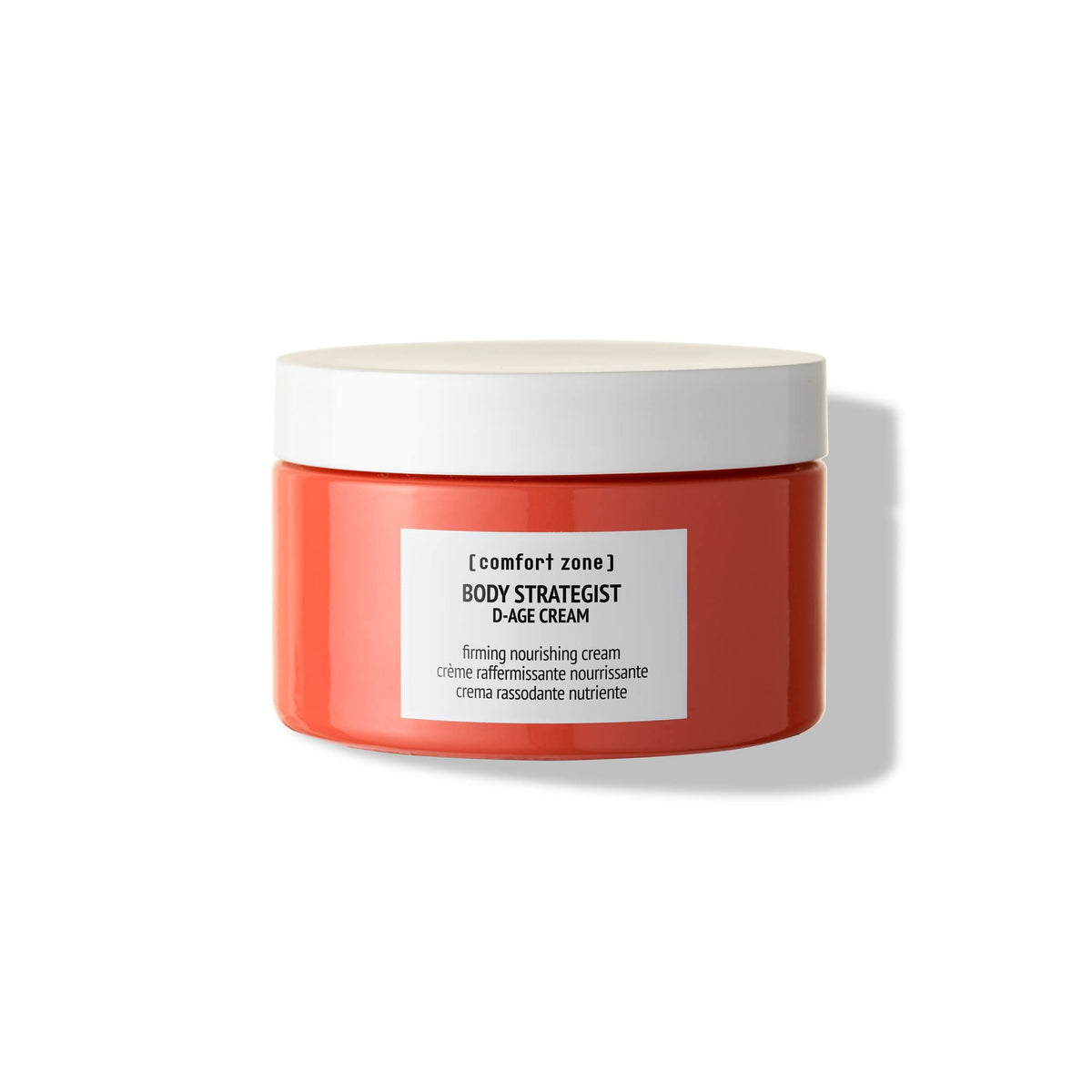 Comfort Zone Body Strategist D-Age Cream - 180ml Tub - Scented Body Cream - Firming, Elasticising - Nourishing - Silky Smooth Texture - Natural Ingredients