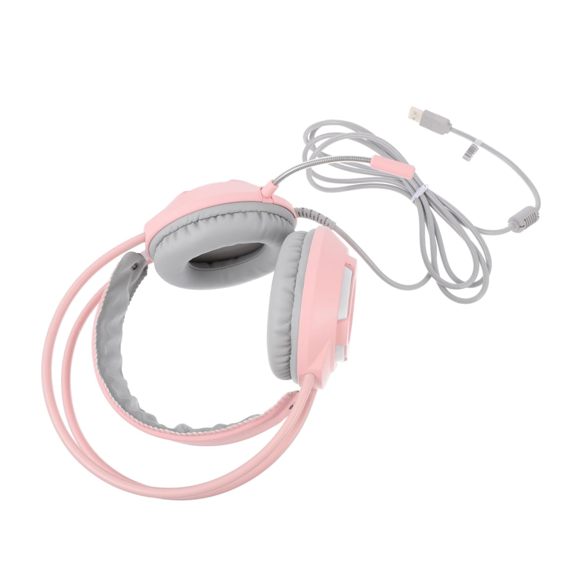 UKCOCO Wired Cat Headphones Pc Headphones Plastic Child Eat Chicken Computer Cat Earphones