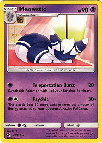 Meowstic - 45/131 - Rare - Forbidden Light