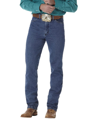 Wrangler Men's Cowboy Cut Slim Fit Jean, Stonewashed, 27W x 32L