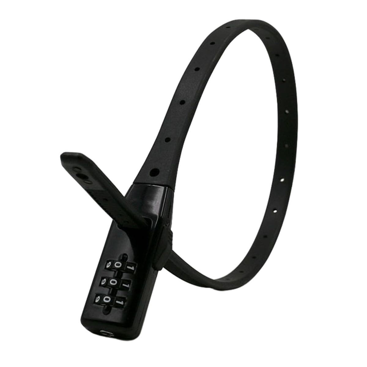 1 Piece Bicycle Combination Lock, Electric Scooter Accessories, Bicycle Lock, Children's Combination Lock, Bicycle Accessories, Bicycle Lock with Digital Code (Black)