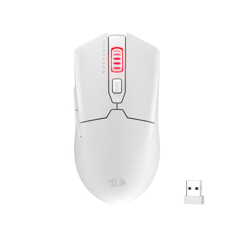 Redragon M995 Wired Gaming Mouse, 26000 DPI Optical Gamer Mouse with 6 Programmable Buttons & 5 Backlit Modes, Software Supports DIY Keybinds, Black